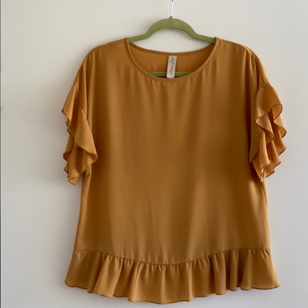 Allison Joy Ruffle Top